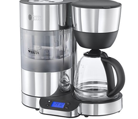Russell Hobbs Purity Brita Filter Coffee Machine 20770, 1.25 L – Black/Silver