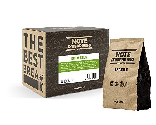 Note d'Espresso- Brasile Single Origin Filter Coffee soft pack- 250 g x 4 Pack