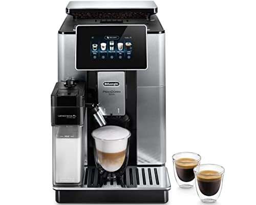 De'Longhi Primadonna Soul, Fully Automatic Bean to Cup, Espresso an Cappuccino Coffee Maker, ECAM610.75.mb, 2.2 liters, Black and Silver