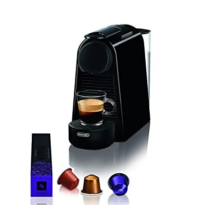 Nespresso De'Longhi Essenza Mini EN85.B Semi-Automatic Coffee Machine Pod Coffee Maker 0.6 L